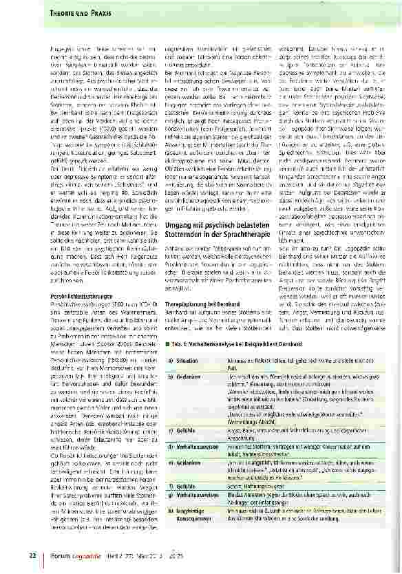 Vorschauseite 3: Kognitiv-verhaltenstherapeutische Behandlung Stotternder