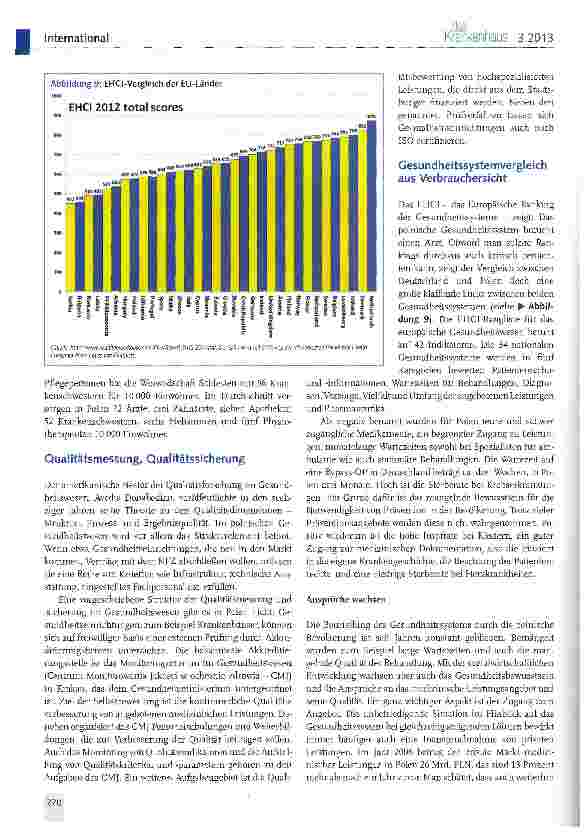 Vorschauseite 6: Das polnische Gesundheitswesen