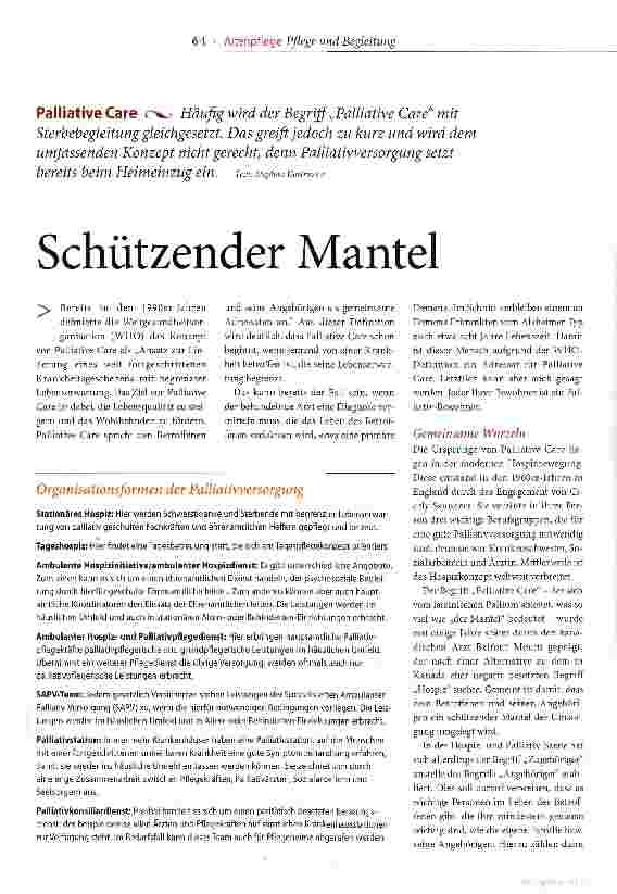 Vorschauseite 1: Schützender Mantel