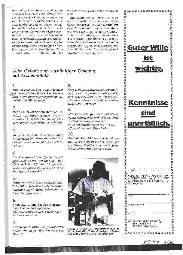 Vorschauseite 2: Umgang mit Arzneimitteln