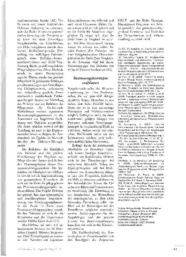 Vorschauseite 4: ORIENTIERUNG BIETEN, STRESS ABBAUEN