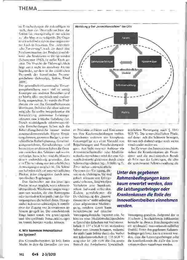 Vorschauseite 4: Innovationsförderung in der GKV