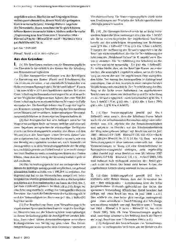 Vorschauseite 2: Einschränkung beim Ersatz von Schulungskosten