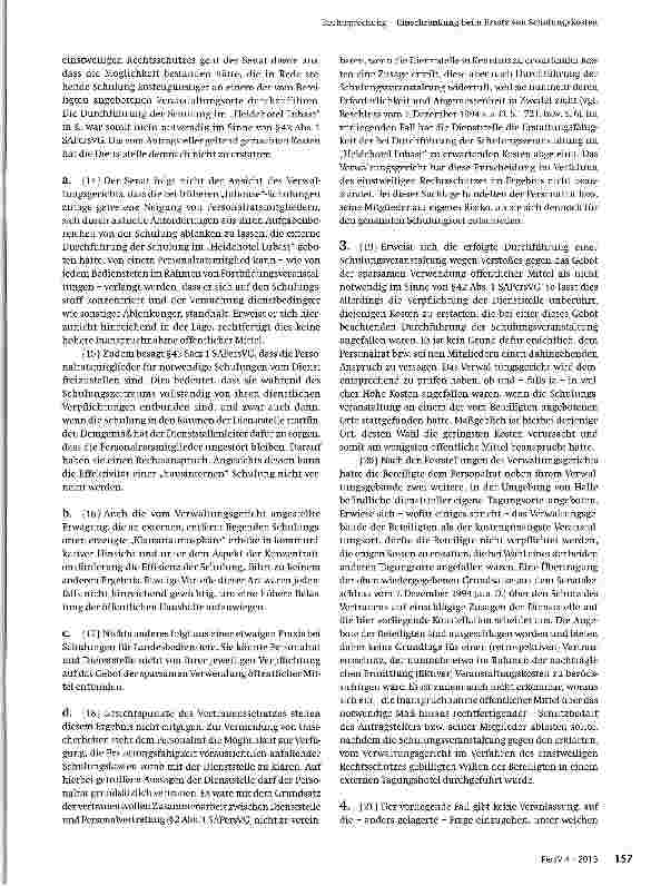 Vorschauseite 3: Einschränkung beim Ersatz von Schulungskosten