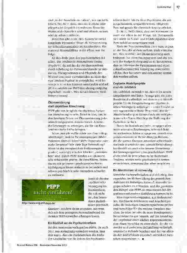 Vorschauseite 2: PEPP setzt falsche Anreize