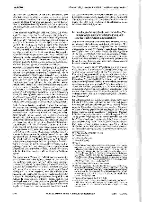 Vorschauseite 4: Vergaberegeln im öffentlichen Personennahverkehr - ein Angriff auf die Tarifautonomie