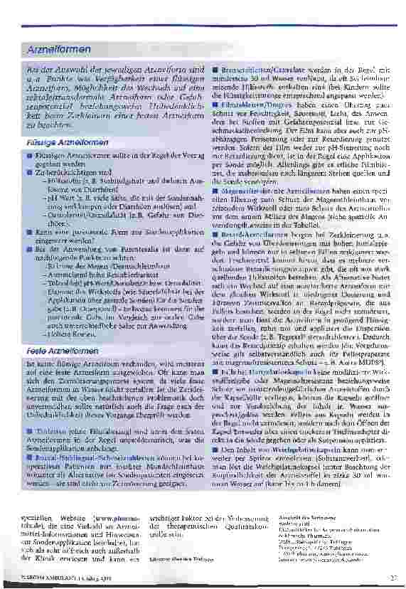 Vorschauseite 4: Wenn die gewünschte Wirkung ausbleibt ...