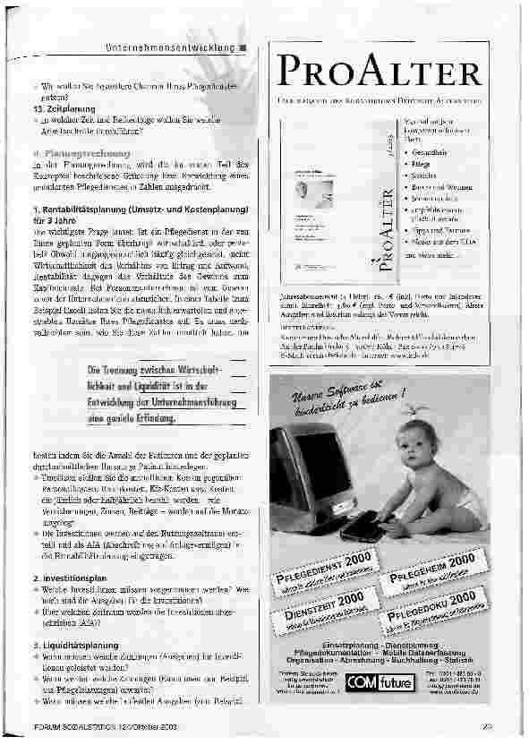 Vorschauseite 4: Schriftliches Konzept als Grundlage für den Erfolg