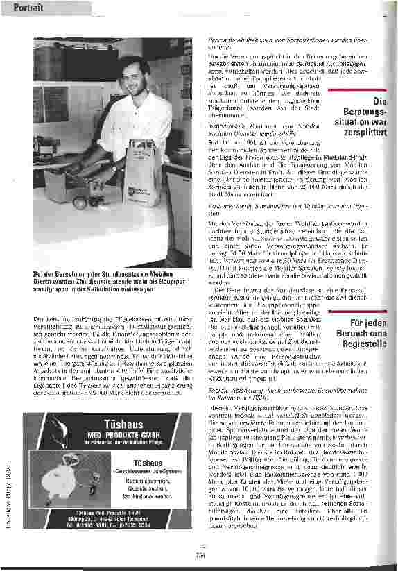 Vorschauseite 4: Stadtplanung Neuorganisation der ambulanten Dienste im Mainz