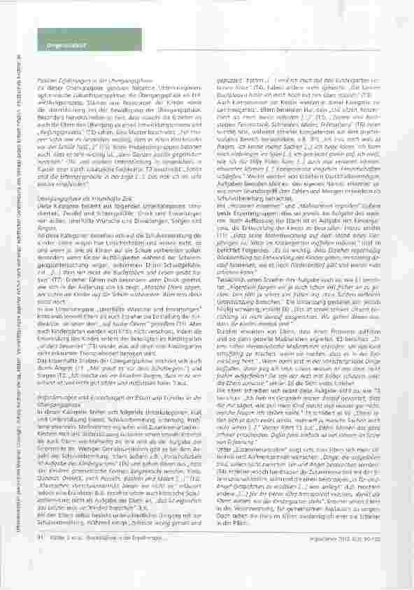 Vorschauseite 5: Wackelzähne in der Ergotherapie. Wie Eltern und Erzieher die Transition vom Kindergarten in die Grundschule erleben Auswirkungen und Perspektiven. Eine qualitative Studie