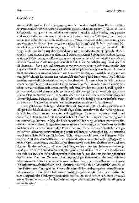 Vorschauseite 2: Das Recht auf Erstellung von Vorausverfügungen aus ethischer Sicht