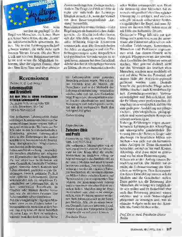Vorschauseite 2: Ethische Anforderungen an die Altenhilfe