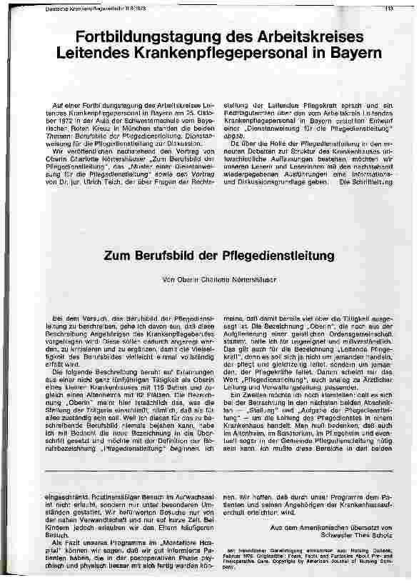 Vorschauseite 3: Ängste, Vorstellungen und Tatsachen über die präund postoperative Pflege