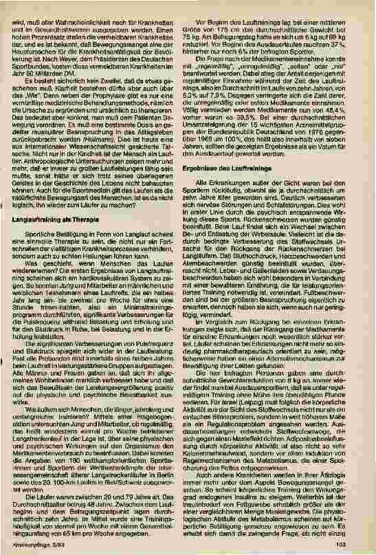 Vorschauseite 2: Laufen als Naturheilverfahren