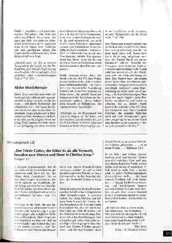 Vorschauseite 6: Die Sprache der Musik Ungewöhnliche Kommunikation mit komatösen Patienten
