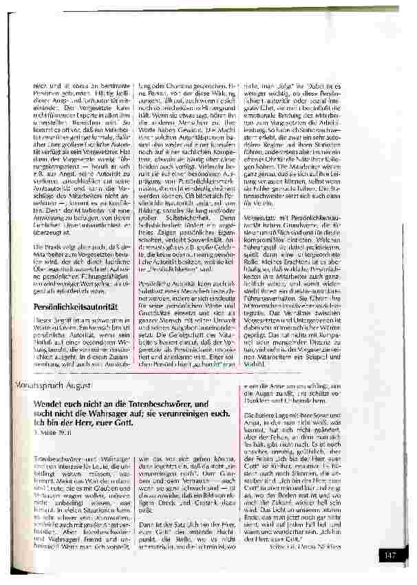 Vorschauseite 2: Führen und motivieren Weiterbildungslehrgang 90/92, Schwesternhochschule, Berlin-Grünewald