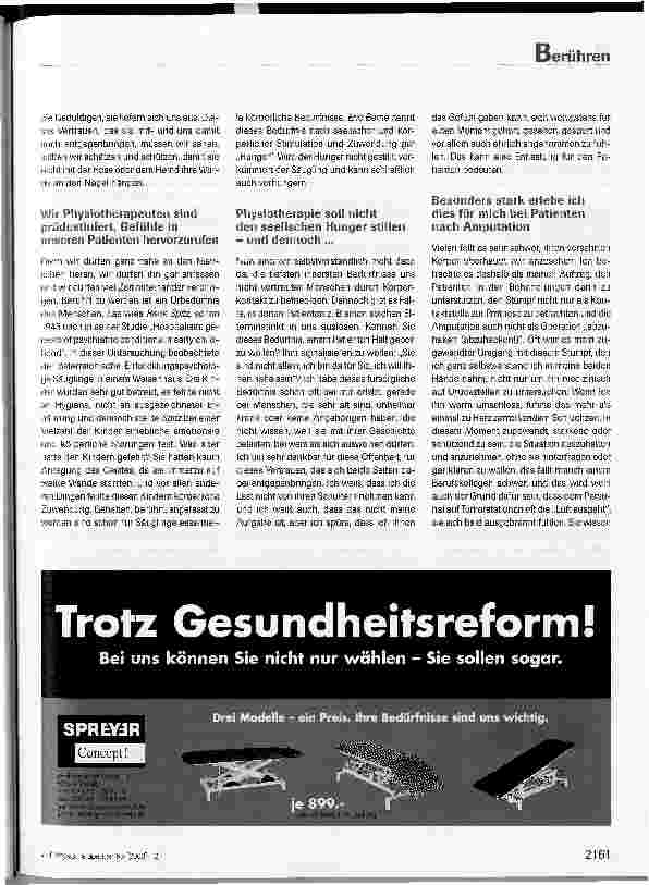 Vorschauseite 6: Wer berührt wen in der Therapie?