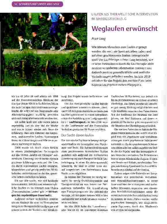 Vorschauseite 1: Weglaufen erwünscht