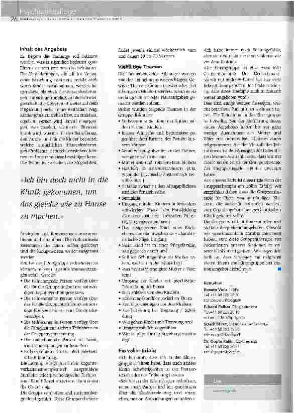 Vorschauseite 3: Psychisch kranke Eltern unterstützen