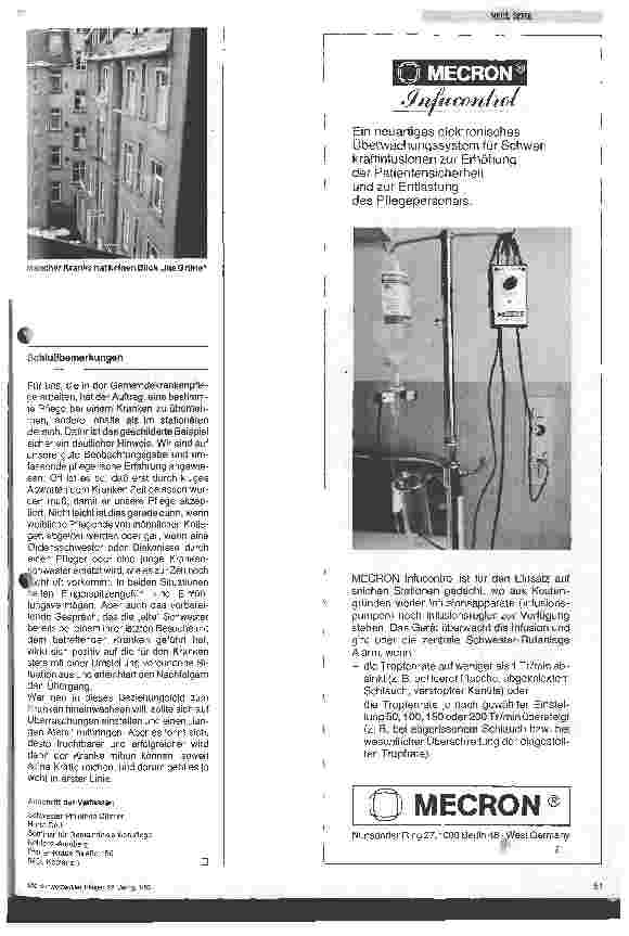 Vorschauseite 4: Gemeindekrankenpflege 1. Folge: Das einmalige Angebot von Pflege reicht nicht aus