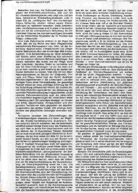 Vorschauseite 3: Gedanken zum modernen Management im Krankenhaus
