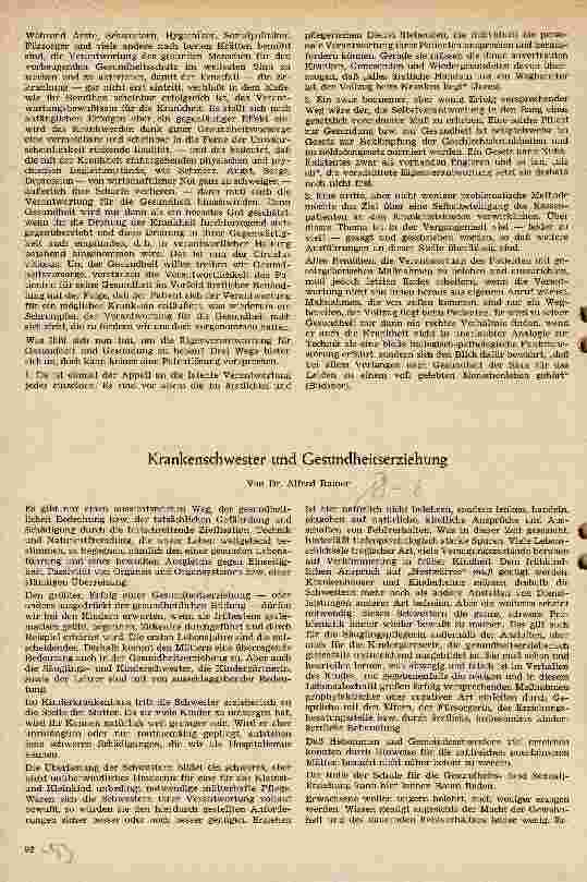 Vorschauseite 3: Die Verantwortung für die eigene Gesundheit und Gesundung