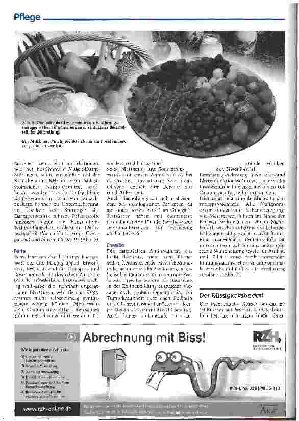 Vorschauseite 4: Die Rolle der Ernährung in der Tumortherapie Teil 4