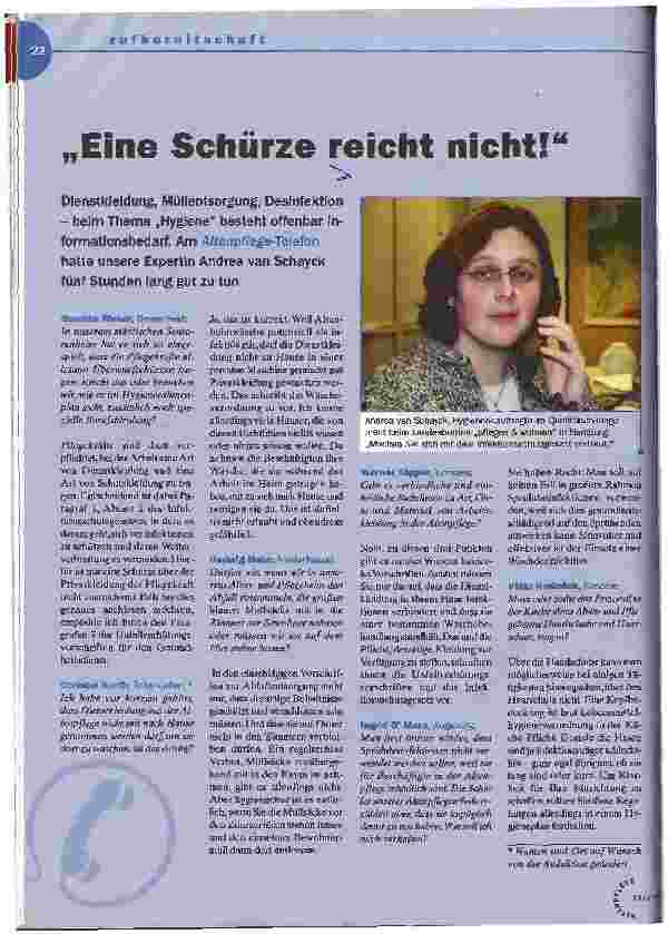 Vorschauseite 1: Eine Schürze reicht nicht!