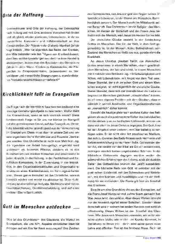 Vorschauseite 3: Barmherzigkeit möglich machen Katholische Krankenhäuser im Spannungsfeld zwischen Kirchlichkeit und Wirtschaftlichkeit