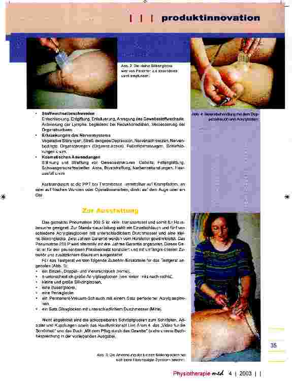 Vorschauseite 3: Pneumatische Pulsationstherapie