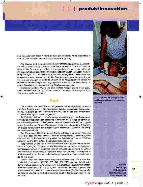 Vorschauseite 5: Pneumatische Pulsationstherapie