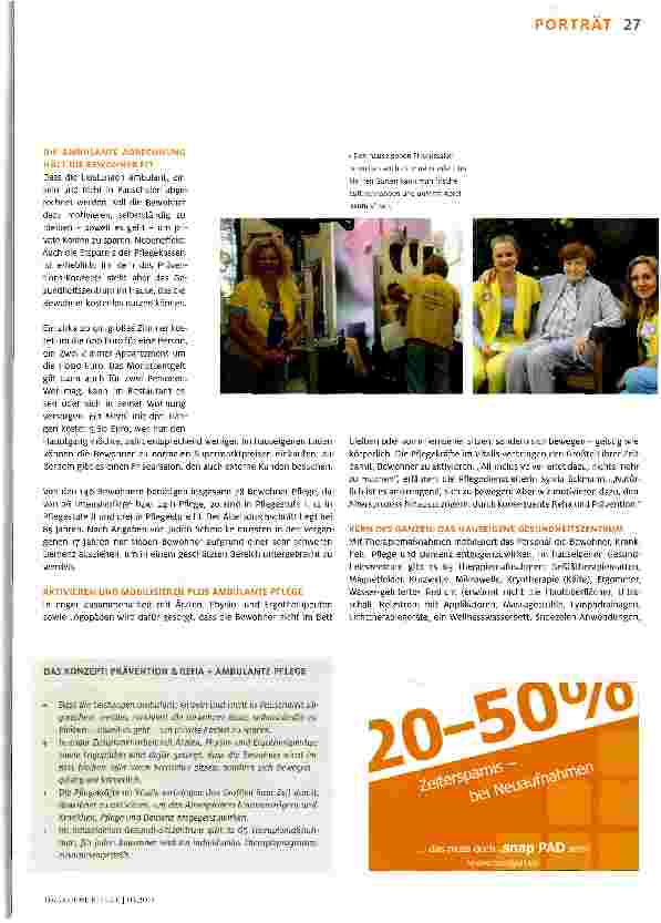 Vorschauseite 2: Die ambulante Alternative