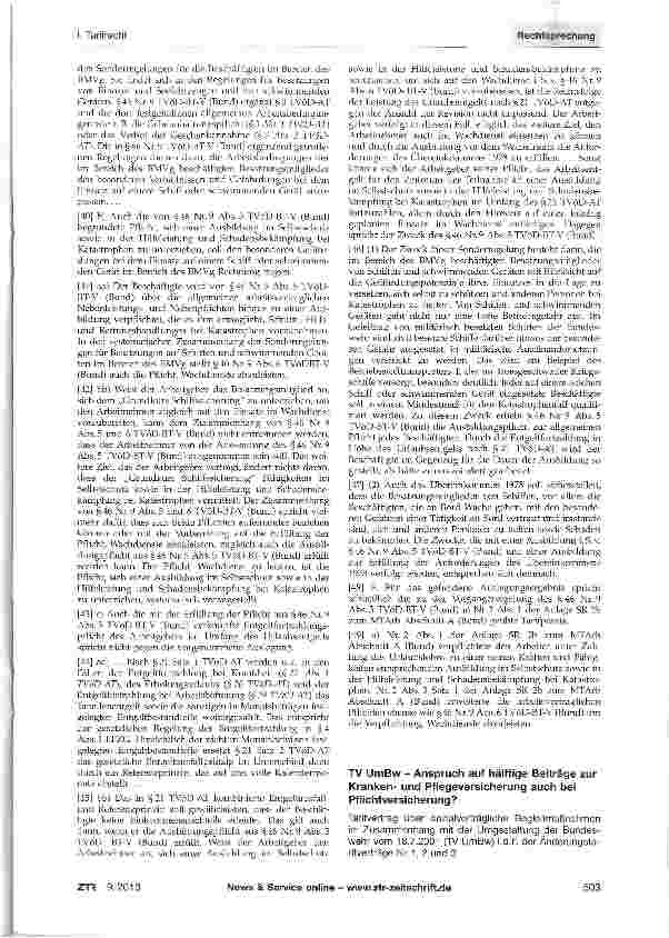 Vorschauseite 3: Höhe der Entgeltfortzahlung für die Teilnahme am „Grundkurs Schiffssicherung nach dem TVÖD-BT-V (Bund) TVÖD-BT-V Bund §46 Nr. 2 Abs. 1, Nr. 8, Nr. 9, Nr. 14 Satz 1; TVöD-AT §§ 3,…