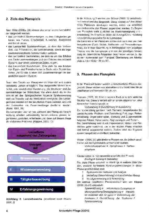 Vorschauseite 3: Charakteristika von Planspielen