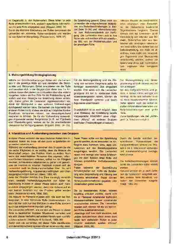 Vorschauseite 5: Charakteristika von Planspielen