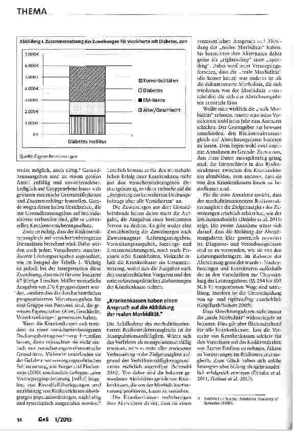 Vorschauseite 5: Der morbiditätsorientierte Risikostrukturausgleich -Verständnis und Missverständnisse