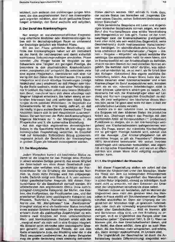 Vorschauseite 2: Krankenpfleger - die schweigende Minderheit