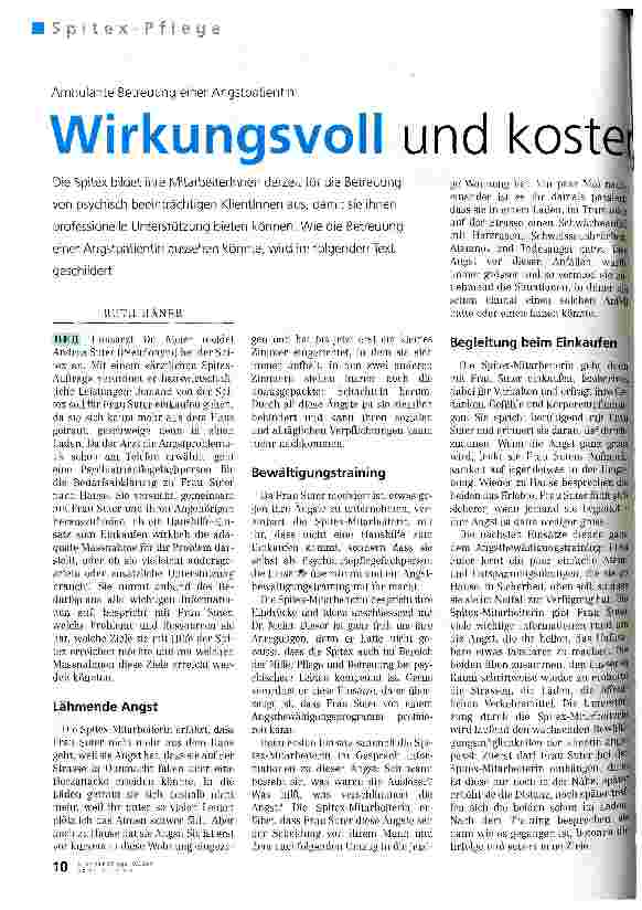 Vorschauseite 1: Wirkungsvoll und kostengünstig
