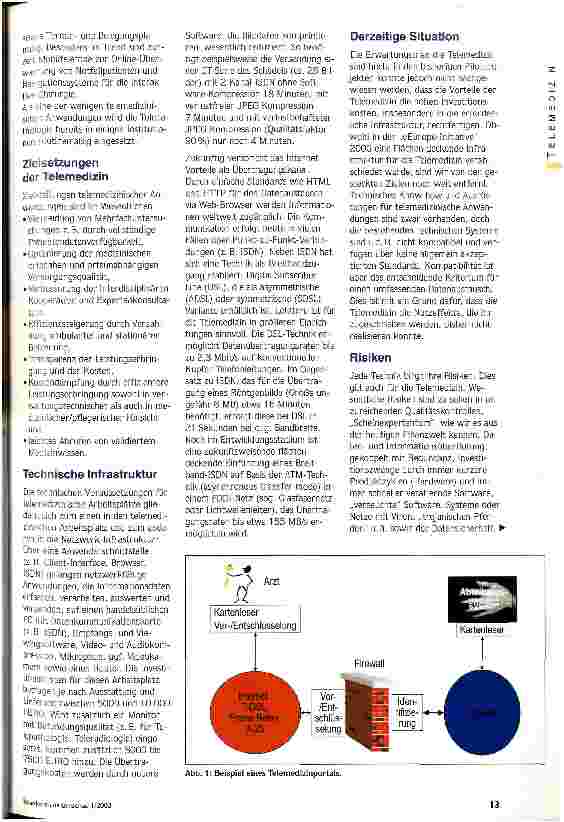Vorschauseite 2: Standortbestimmung Telemedizin Organisatorische, technische und rechtliche Anforderungen an das Unternehmen Gesundheitswesen