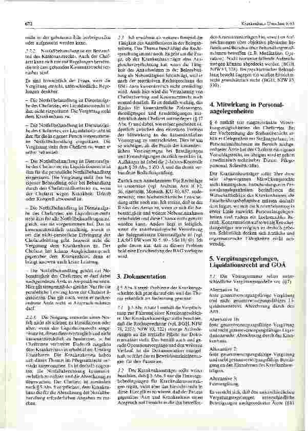 Vorschauseite 2: Rechtsprobleme des Chefarztvertrages