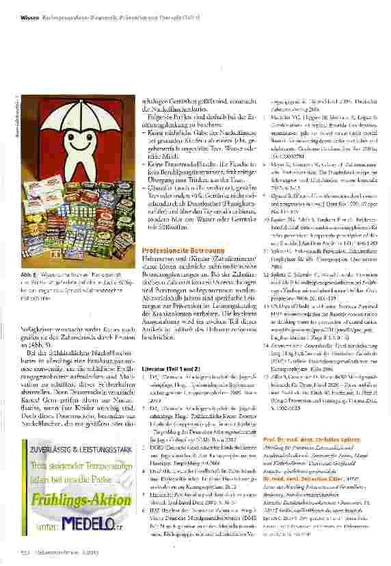 Vorschauseite 5: Zahngesundheit und frühkindliche Karies (Teil I): Ursachen und Prävention