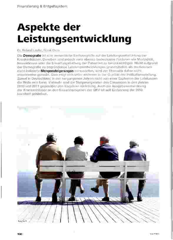 Vorschauseite 1: Aspekte der Leistungsentwicklung