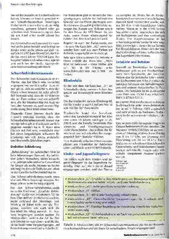 Vorschauseite 4: Sozialrecht - (k)ein Thema?