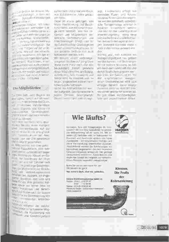 Vorschauseite 2: Wir trauern einem Neubau nicht nach Das evangelische Krankenhaus Königin Elisabeth Herzberge