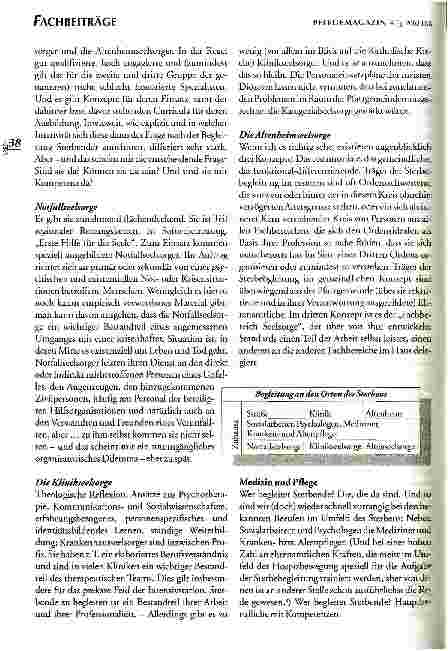 Vorschauseite 5: Professionalität in der Sterbebegleitung