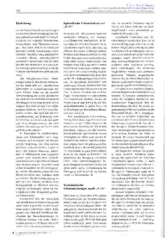 Vorschauseite 2: Einsatzbereitschaft von Klinik-Mitarbeitern unter Eigenrisiko
