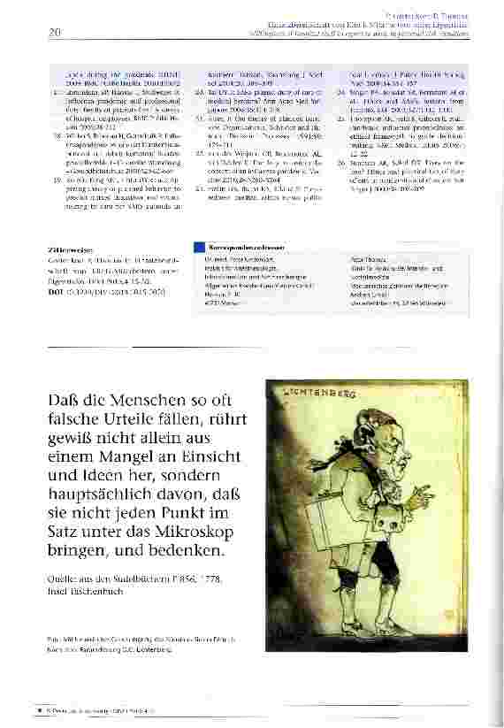 Vorschauseite 6: Einsatzbereitschaft von Klinik-Mitarbeitern unter Eigenrisiko