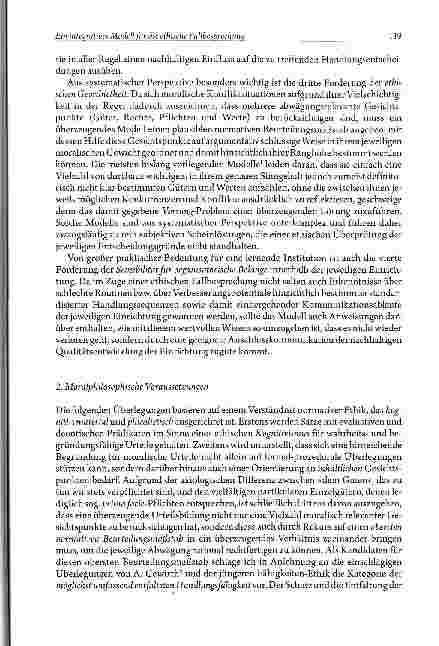 Vorschauseite 3: Ein integratives Modell für die ethische Fallbesprechung