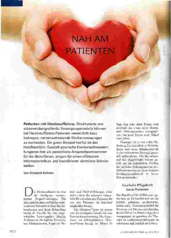 Vorschauseite 1: NAH AM PATIENTEN