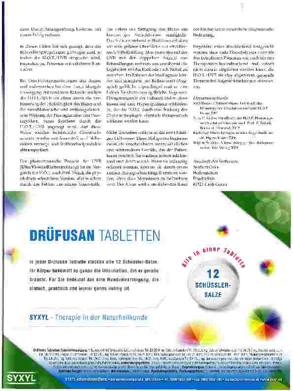 Vorschauseite 2: H.O.T. und UVB bei Augenerkrankungen